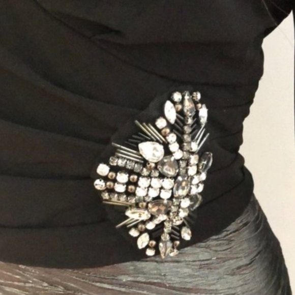 $245 NWOT Melanie Lyne Long Gown Dress - Picture 3 of 5